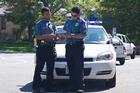 Public Safety Officers and Patrol Car